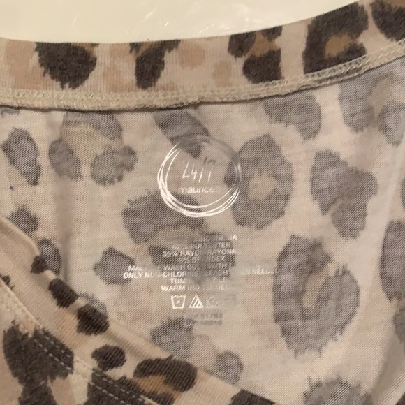 Sleeveless Animal Print T - Picture 3 of 3